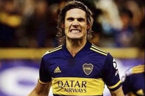 CAVANI É ANUNCIADO PELO BOCA JUNIORS