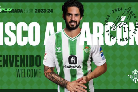 BÉTIS ANUNCIA CHEGADA DE ISCO